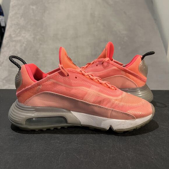 Nike Air Max 2090 Shoes Womens Size 8 Lava Mesh Running CT1290-600 - Picture 6 of 10